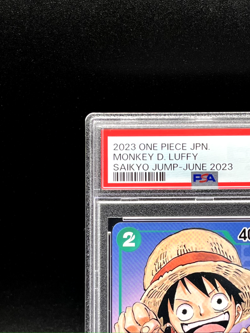 PSA10 Luffy P-037 Zoro P-042 Set Saikyo Jump Promo 2023 ONE PIECE Card Japanese - Image 2