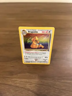 Pokemon TCG Dragonite Fossil Unlimited Holo Rare Card 4/62 LP Condition - Image 5