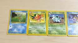 Old Used Pokemon Cards - 100% Vintage - 7 Cards Lot - Image 1