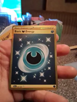 Basic Darkness Energy 098/064 Shrouded Fable Holo Hyper Rare Card NM - Image 1