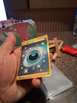 Basic Darkness Energy 098/064 Shrouded Fable Holo Hyper Rare Card NM - Image 4