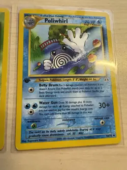 1st Edition - Old Pokemon Cards - 100% Vintage - 6 Cards Lot - Image 5