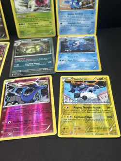 Pokemon Card Lot 9 Cards Greninja Tyranitar Xerneas Machamp Black Kyurem - Image 4