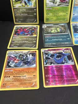 Pokemon Card Lot 9 Cards Greninja Tyranitar Xerneas Machamp Black Kyurem - Image 5