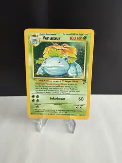 Pokemon TCG Venusaur Base Set 2 Holo Unlimited Rare Card - Image 1