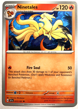 Pokemon NineTales! + FREE extra Rare card! - Image 1
