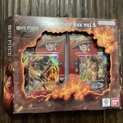 Bandai One Piece Card Illustration Box volume 5 Factory Sealed Free Shipping New - Image 1