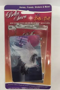 Bella Sara, Bella’s Ball -Lenticular Cards New Sealed- Set -Two Packs in Each -3 - Image 3