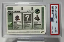 PSA 10 GEM MINT Psychic Griffin 008-A046 Pokemon Battle E Card Gameboy Advanced - Image 1