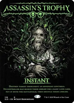 MTG English Assassin s Trophy NM Normal Secret Lair - Image 1