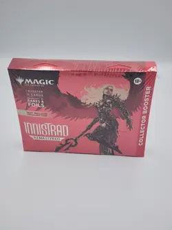 MTG Innistrad Remastered Collector Booster Pack Sealed Magic Retail Package - Image 1