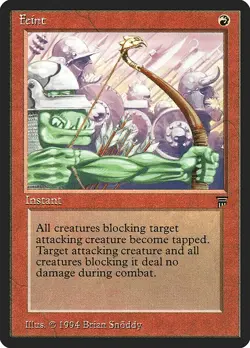 Feint 1x MtG ENGLISH Legends LEG PLAYED - Image 1