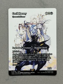 Cecil Harvey Tymna the Weaver 0018 (Showcase) Final Fantasy Through the Ages MTG - Image 1
