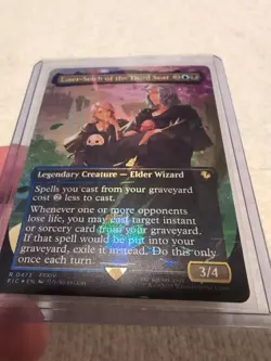 1x Emet-Selch of the Third Seat ~~ Borderless - Chocobo Track Foil NM-Mint, Engl - Image 2