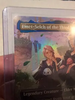 1x Emet-Selch of the Third Seat ~~ Borderless - Chocobo Track Foil NM-Mint, Engl - Image 3