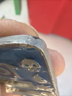 MTG The Duelist Abacus Rare Magic Life Counter Blue Enameled Metal -1995 🔥 - Image 3