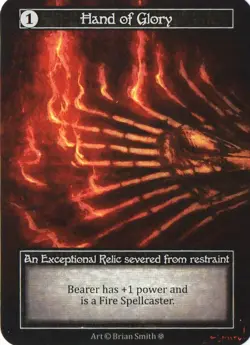 Hand of Glory (Foil) Exceptional Gothic NM - Image 1
