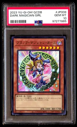 PSA 10 Gem Mint Dark Magician Girl QCDB-JP008 2023 Japanese Graded Card - Image 1