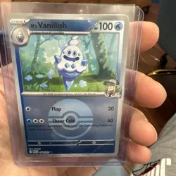 N’s Vanillish 🍦 Pokemon TCG Ascended Heroes Reverse Holo Pokeball 50/217 NM - Image 1