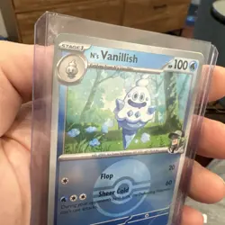N’s Vanillish 🍦 Pokemon TCG Ascended Heroes Reverse Holo Pokeball 50/217 NM - Image 2