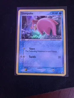 Slowpoke 83/113 Delta Species Holo 2005 English Pokemon TCG - Image 1