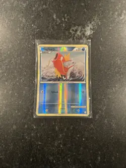 Pokemon MAGIKARP Card 72/123 Reverse Holo Common HeartGold SoulSilver HP - Image 1