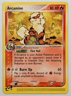 Arcanine 15/100 Rare - Sandstorm - Pokemon Cards - Vintage - Excellent Condition - Image 1