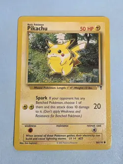 2002 Pikachu 86/110 - Legendary Collection - NM Pokemon TCG - Image 1
