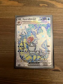 Pokemon TCG Gyarados EX Ultra Rare Holo Scarlet & Violet SVI Base Set - Image 1