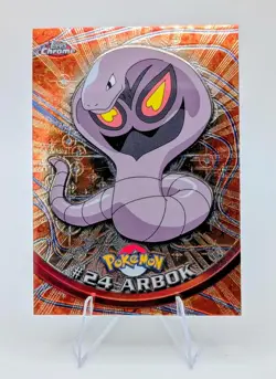 2000 Topps Chrome Pokemon: Arbok #24 - NM - Image 1