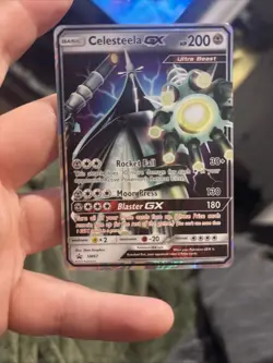 Pokemon TCG Celesteela GX - SM67 SM Black Star Promo SM67 Holo Promo - Image 1