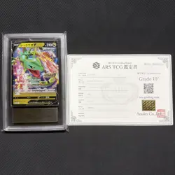 ARS 10+ Plus Japanese Card Dragon Pokemon V Get Campaign 210/S-P Rayquaza V - Image 1