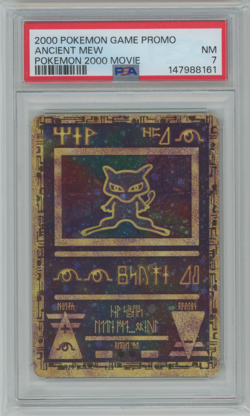 2000 POKEMON GAME MOVIE POKEMON 2000 MOVIE ANCIENT MEW PSA 7 - Image 1