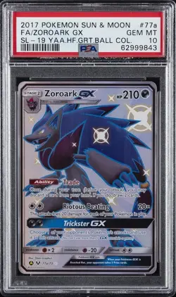 Pokemon Zoroark GX 077A/073 Alternate Art Holo PSA 10 - Image 1