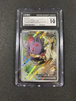 N's Zorua - 189 — CGC 10 (Pokemon Center Exclusive) Sv: Scarlet & Violet Promo - Image 1
