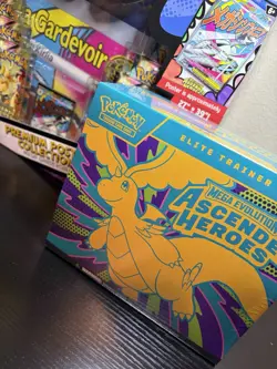 Pokemon TCG Ascended Heroes Premium Poster, Pin Collection, ETB Lot Of 3! - Image 3