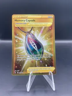 Pokemon TCG - Memory Capsule - 202/185 - SWSH Vivid Voltage - Secret Rare - Image 1