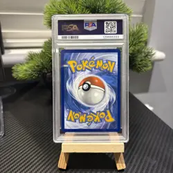 2025 POKEMON WHT EN-WHITE FLARE BLACK WHITE RARE #173 RESHIRAM EX PSA 9 - Image 2