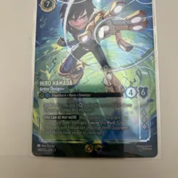 Hiro Hamada - Armor Designer (Store Championship) 24B Disney Lorcana Promo Cards - Image 3
