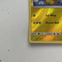 Pikachu 56/236 Sun & Moon Unified Minds REVERSE HOLO card 2019 Pokemon TCG - Image 2