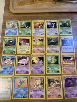 Pokemon Cards Gym Heroes Bundle Joblot Old Vintage WOTC - Image 1