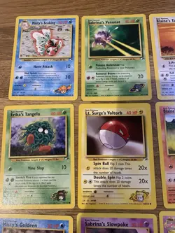 Pokemon Cards Gym Heroes Bundle Joblot Old Vintage WOTC - Image 2