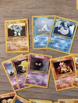 Pokemon Base Set WOTC Joblot/Bundle - Common/Uncommon/Rare - 55 Cards - HP-MP - Image 2