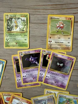Pokemon Base Set WOTC Joblot/Bundle - Common/Uncommon/Rare - 55 Cards - HP-MP - Image 3