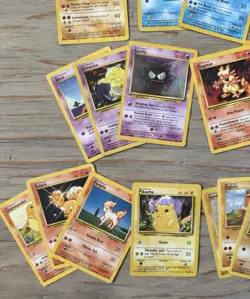 Pokemon Base Set WOTC Joblot/Bundle - Common/Uncommon/Rare - 55 Cards - HP-MP - Image 5