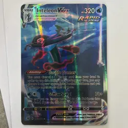 Pokemon Cards Inteleon VMAX 266/264 Fusion Strike Alternate Art NM - Image 1