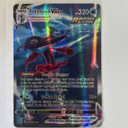Pokemon Cards Inteleon VMAX 266/264 Fusion Strike Alternate Art NM - Image 3