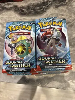 24 Packs OPENED Journey Together Pokemon Cards. Revers Holos & Holos Reman.BULK - Image 1