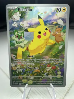 Pikachu SVP 088 Black Star Promo Pokemon Card TCG Scarlet & Violet Near Mint - Image 1