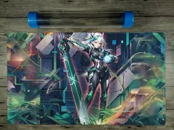 Ygomat Sky Striker Ace - Camellia Trading Card Game Playmat Free Best Tube / Bag - Image 1